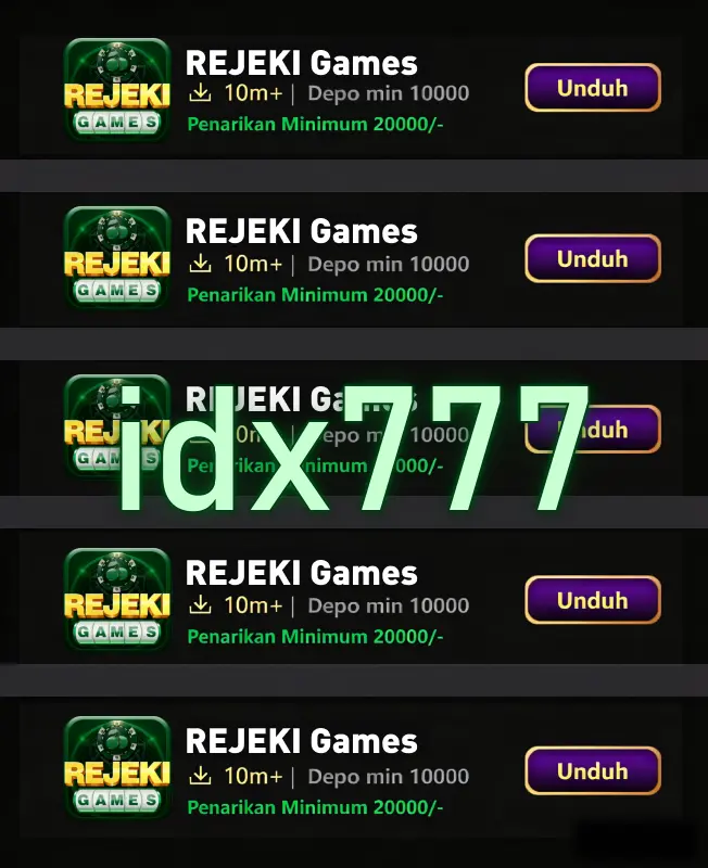 idx777 Masuk